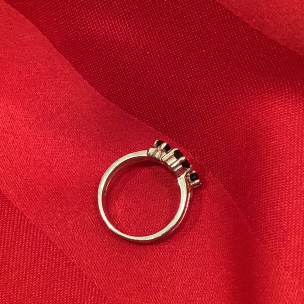 Silver Onyx Ring - image 5